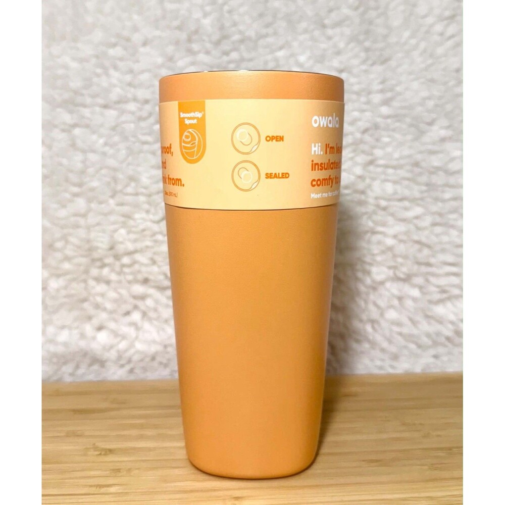 Owala 20oz SmoothSip Coffee Tumbler Tangy Tango Orange No Lid READ - Picture 3 of 7